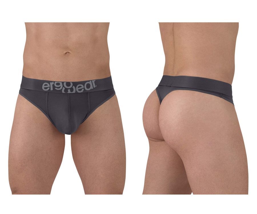  HIP Thongs , Color: Dark Gray, Size: L
