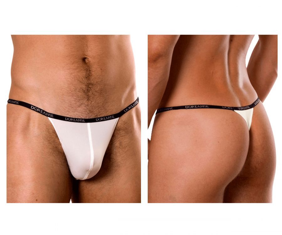  Aire Thong , Color: White, Size: L