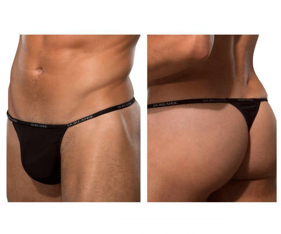 Aire Thong , Color: Black, Size: L