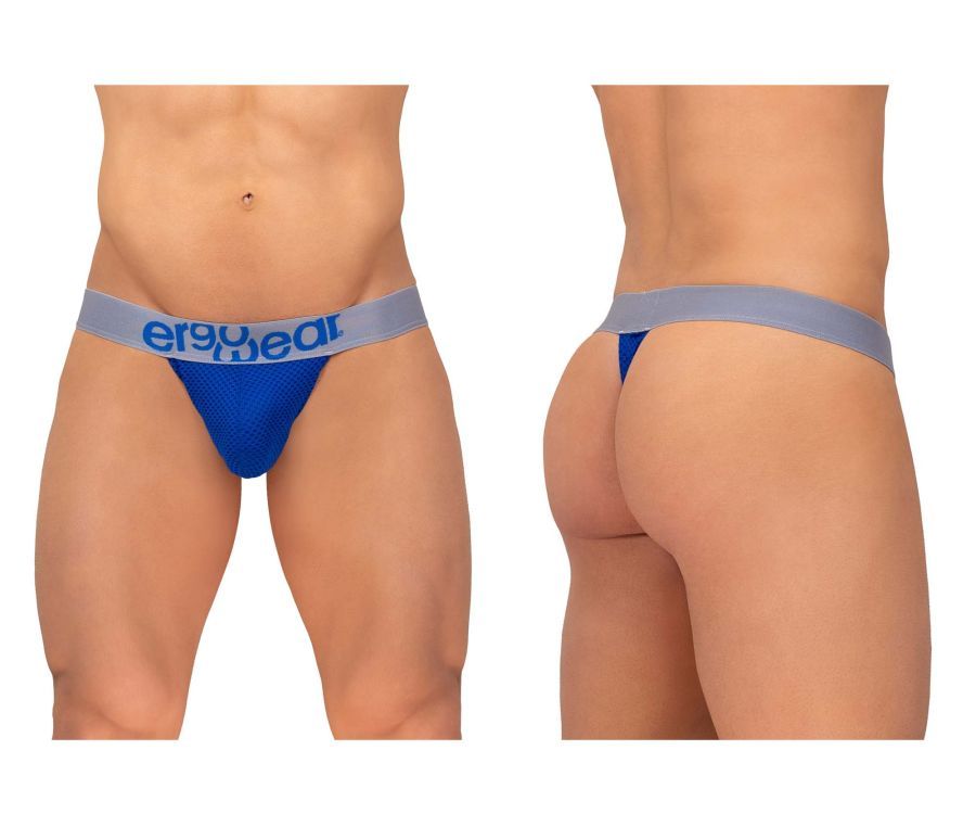  MAX MESH Thongs , Color: Cobalt Blue, Size: M