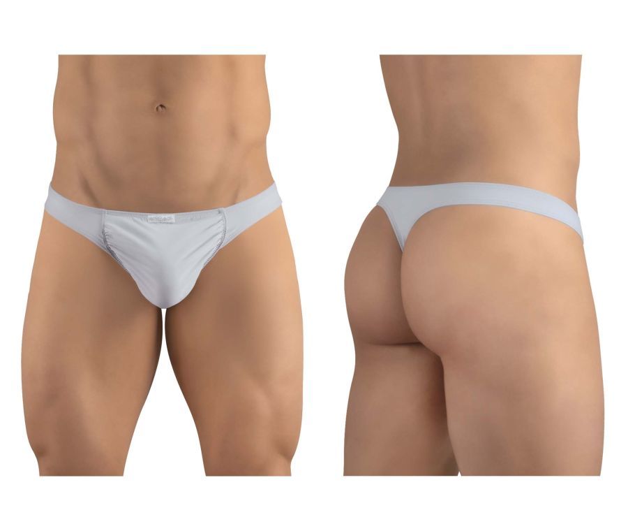  FEEL GR8 Thongs , Color: Silver, Size: L