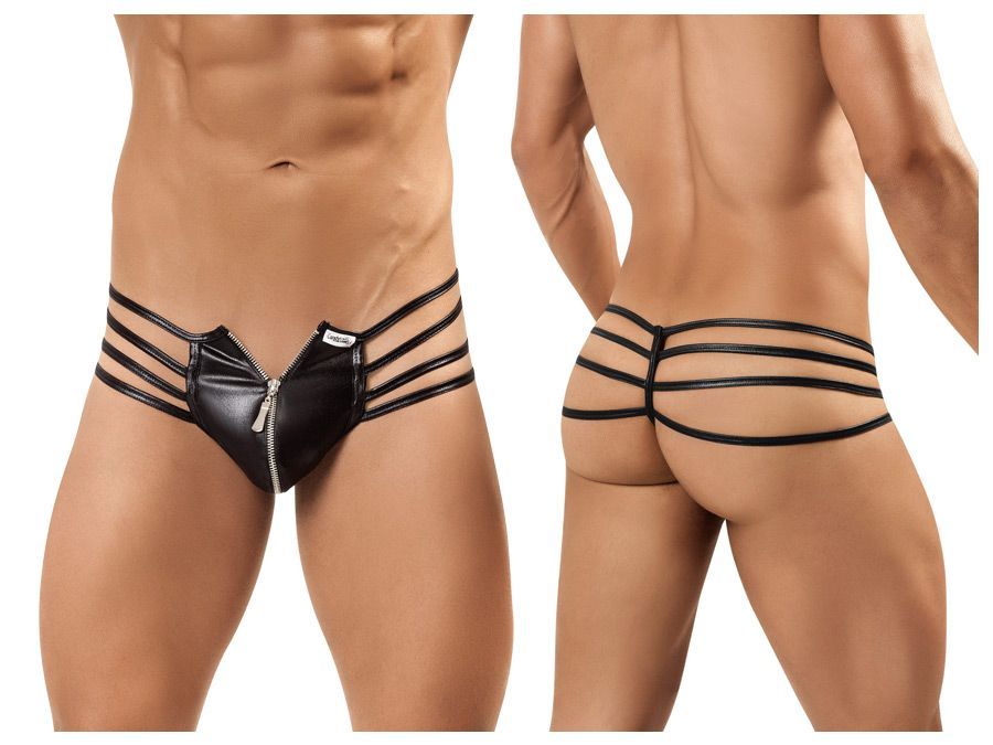  Thong , Color: Black, Size: M