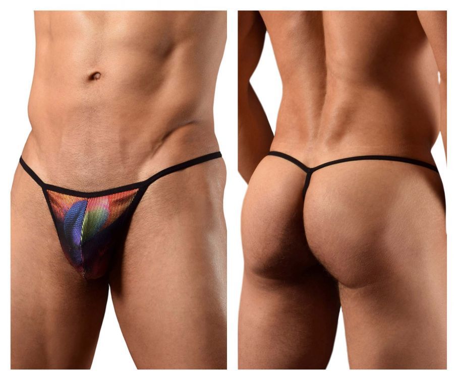  Disco Thongs , Color: Phoenix, Size: L