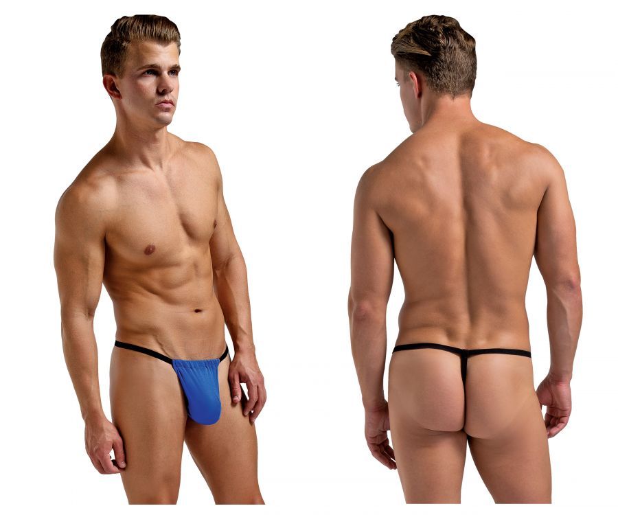 Silk G-String , Color: Cobalt, Size: Only Size