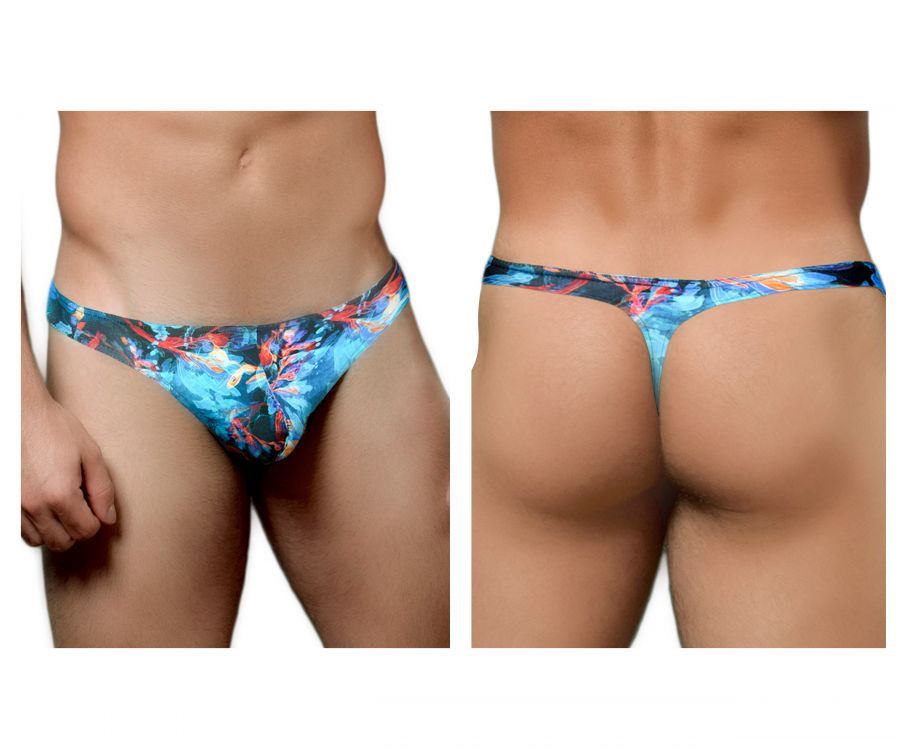  Deep Sea Thong , Color: Printed, Size: L