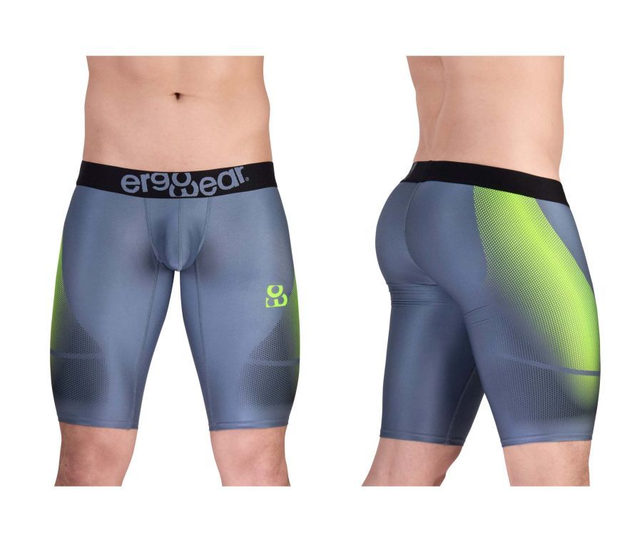  MAX SE Athletic Shorts , Color: Gray-Green, Size: XL