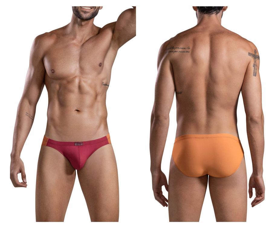  Two-Tone Bikini , Color: Grape, Size: S