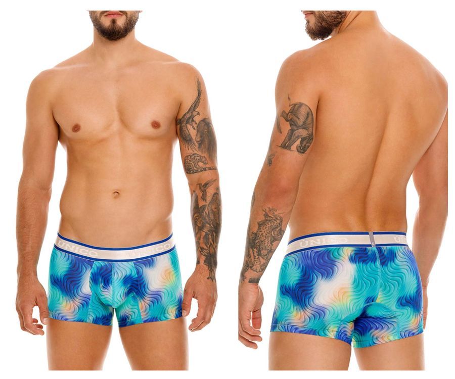  Moscatel Trunks , Color: 46-Blue, Size: L