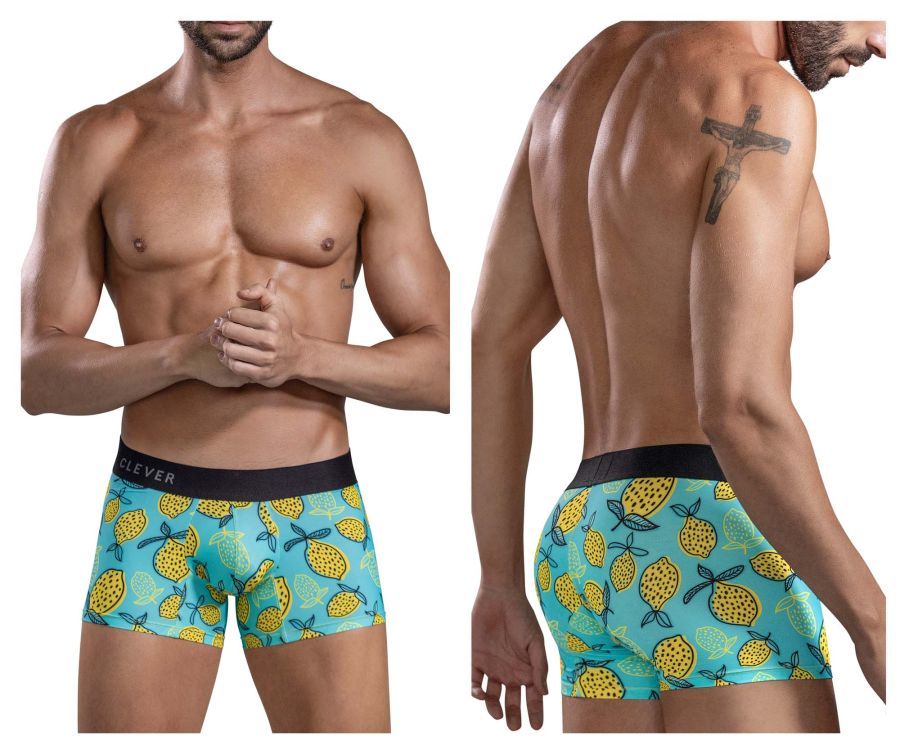  Lemons Trunks , Color: Blue, Size: M