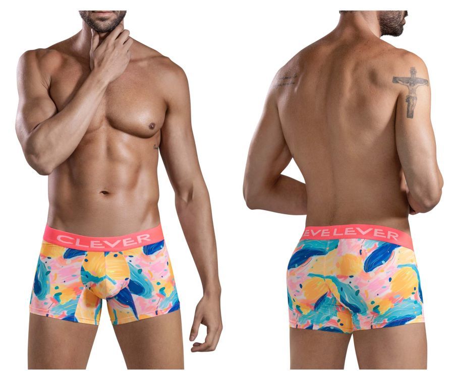  Lienzo Trunks , Color: Fuchsia, Size: S