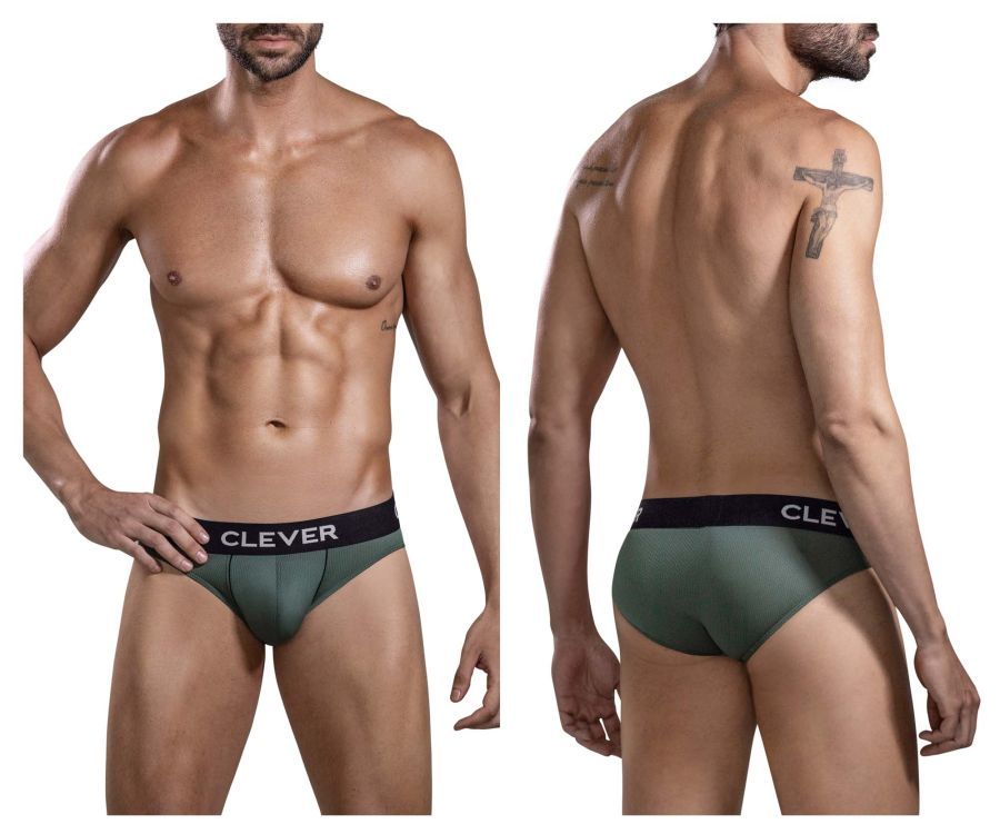  Kalipso Briefs , Color: Green, Size: XL