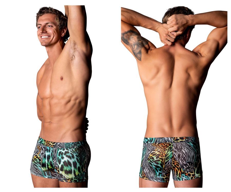  Go Wild Uplift Mini Short , Color: Multi Animal, Size: S