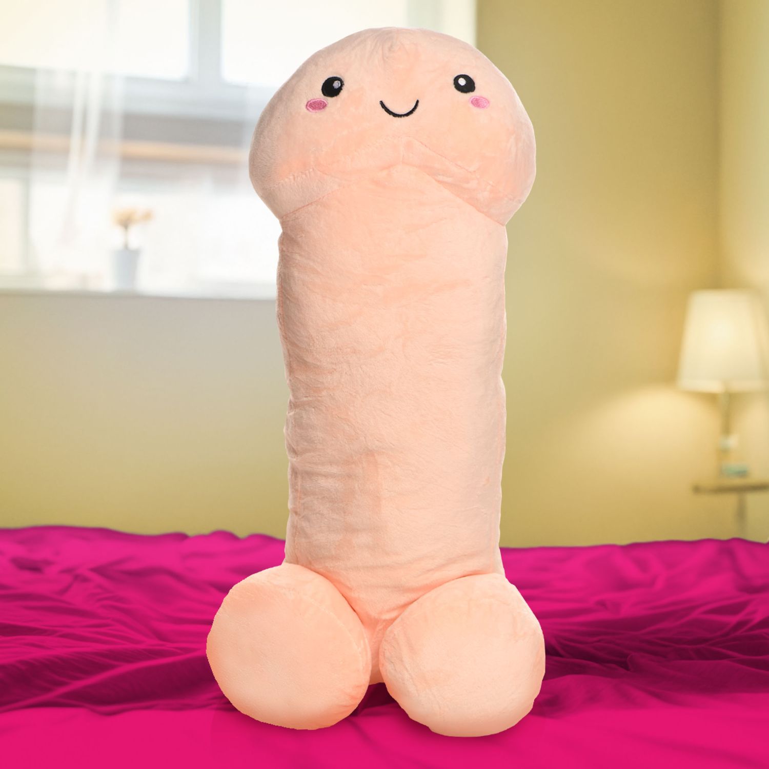 Happy Peckers Penis Pillow, Size: Large