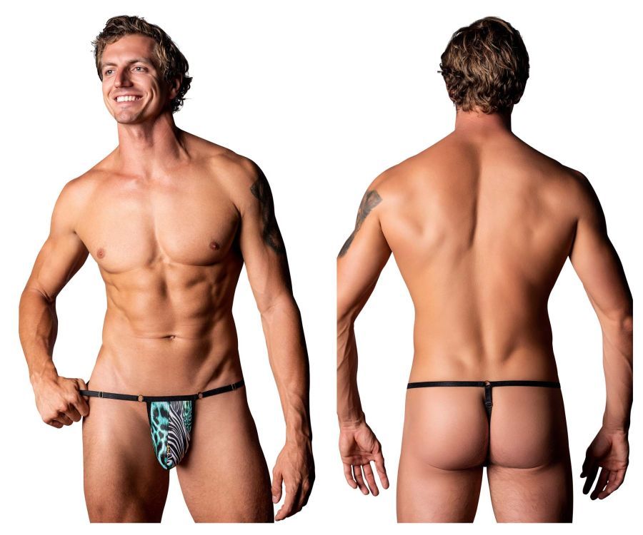  Go Wild Adjustable G-String , Color: Printed, Size: Only Size