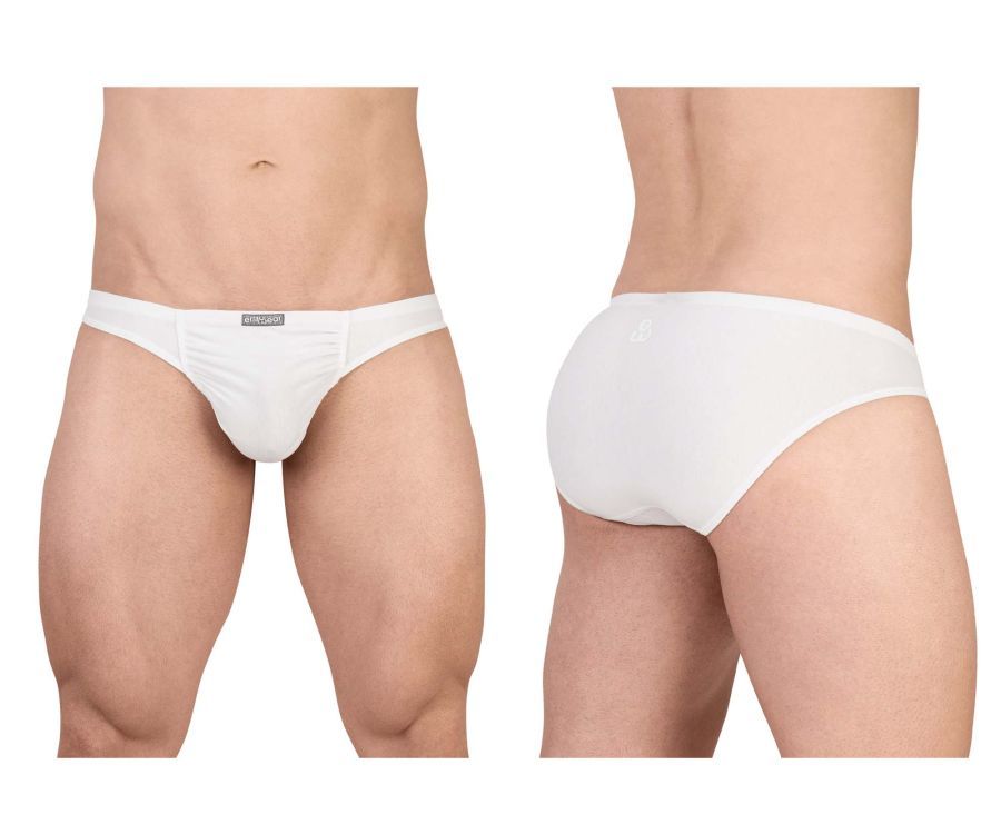  FEEL GR8 Cotton Bikini , Color: White, Size: XL