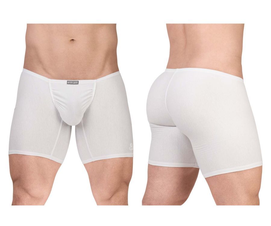 FEEL GR8 Cotton Boxer Briefs , Color: White, Size: XL