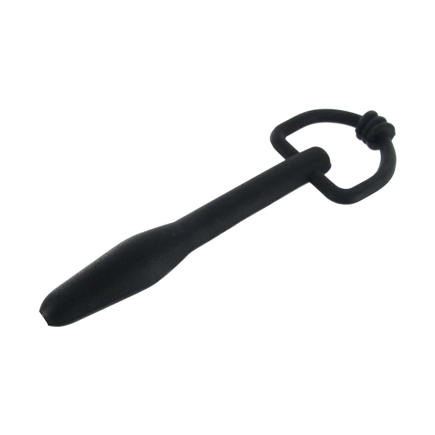 Silicone Cum-thru D-ring Penis Plug