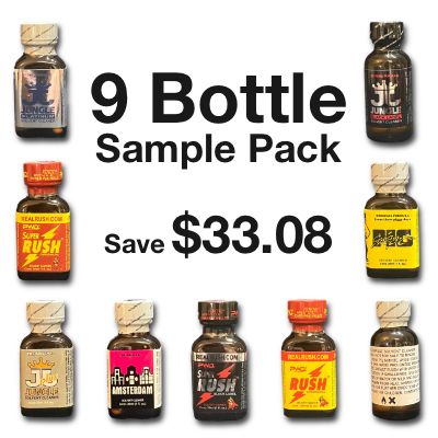 9 Bottle Sample Pack