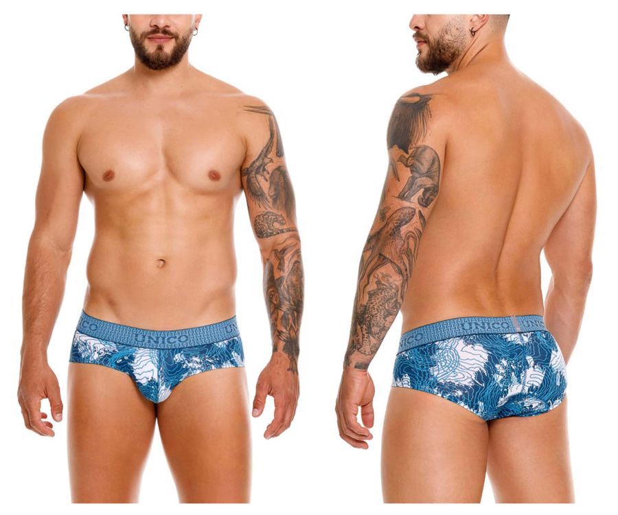  Barniz Briefs , Color: 46-Blue, Size: L