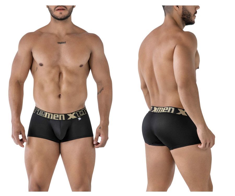 Microfiber Trunks , Color: Black, Size: S