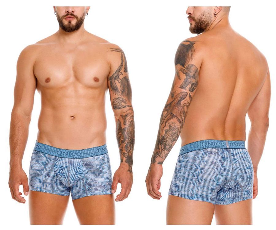  Ostion Trunks , Color: 46-Blue, Size: L