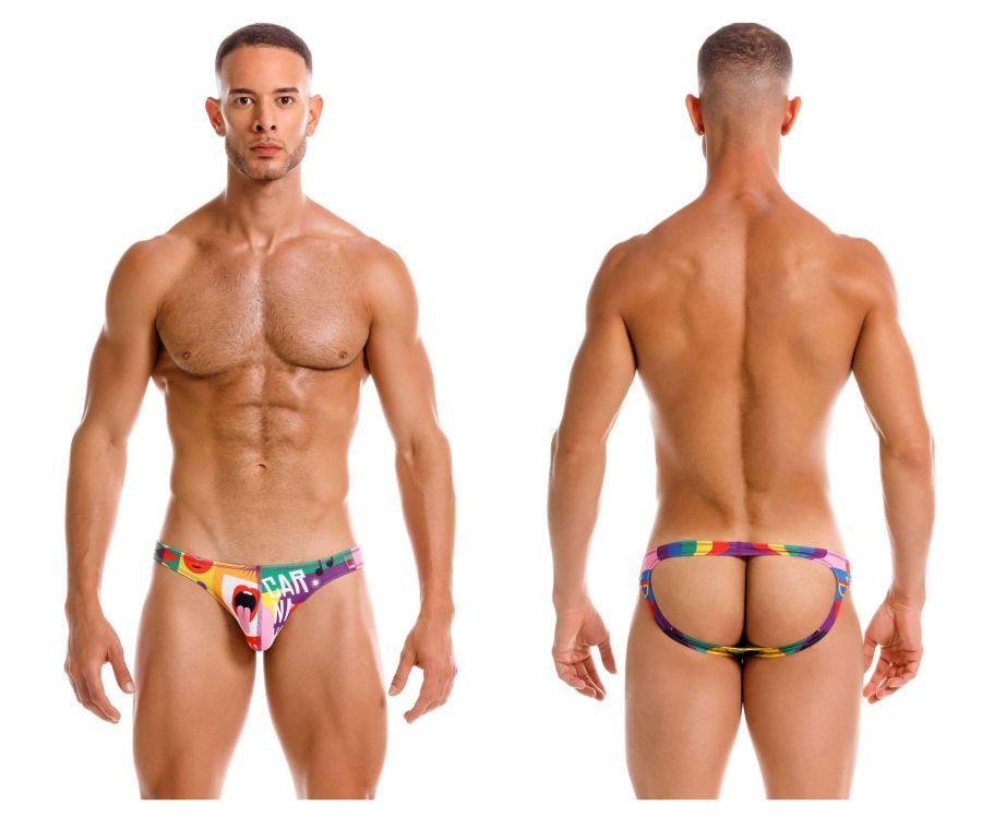  Carnival Jockstrap , Color: Printed, Size: S