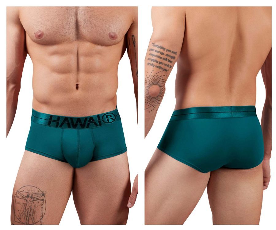  Microfiber Briefs , Color: Green, Size: L