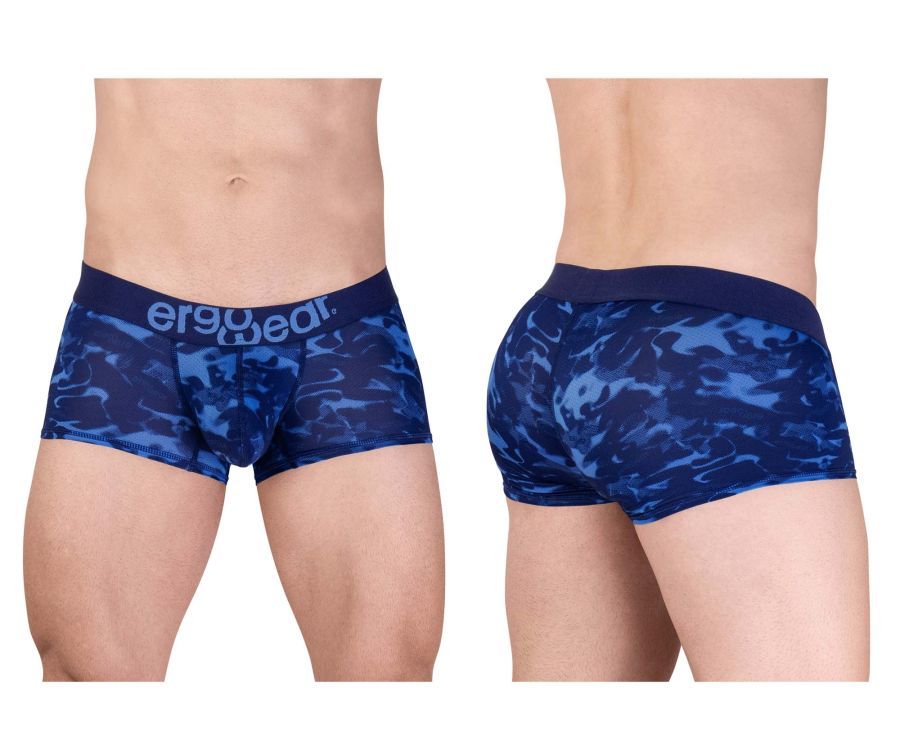  MAX SE CAMO Trunks , Color: Blue, Size: XL