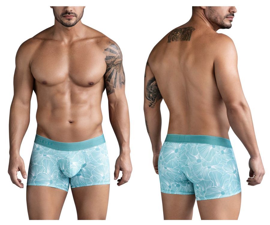  Rose Trunks , Color: Green, Size: L
