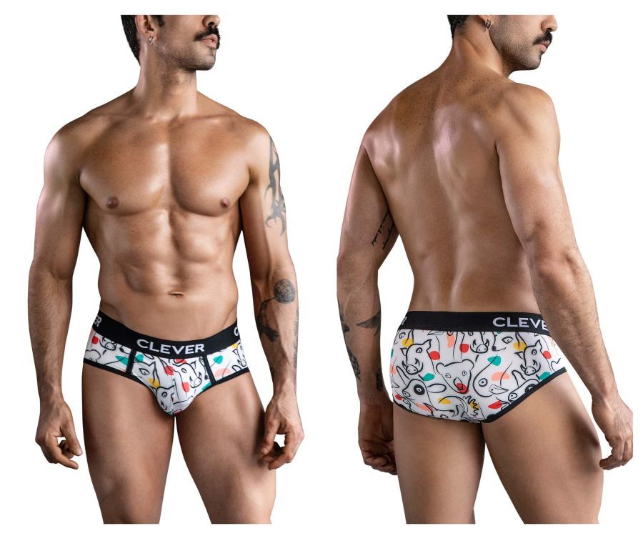  Grange Briefs , Color: White, Size: M