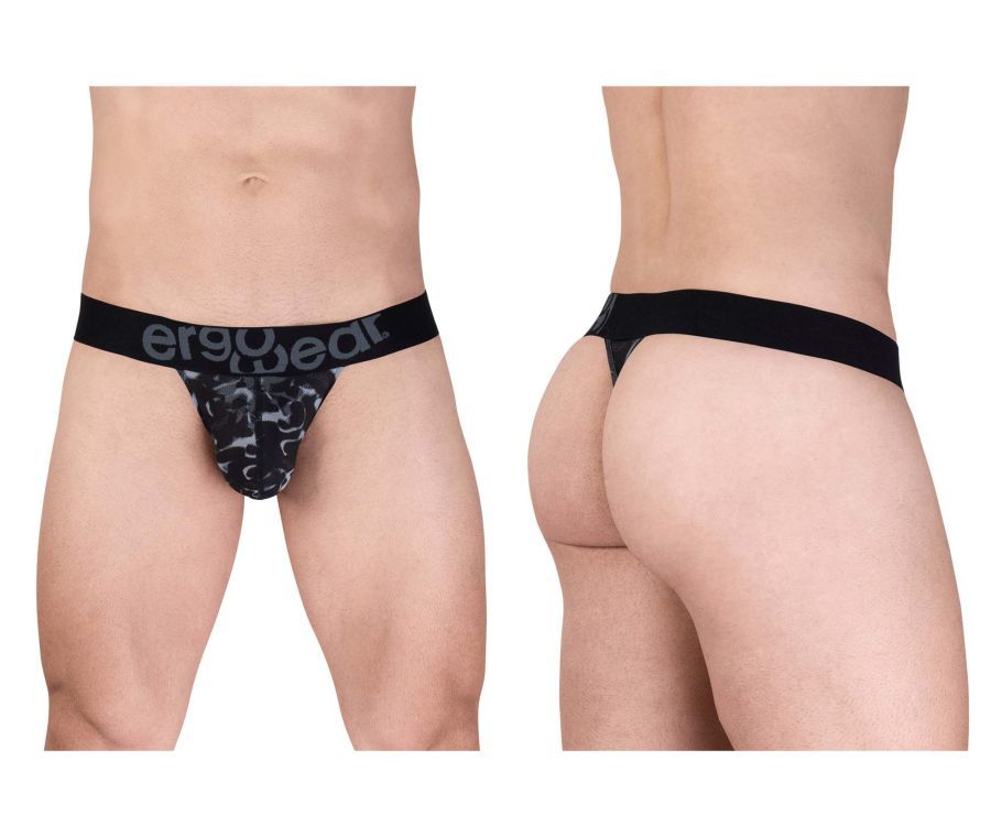  MAX SE CAMO G-String , Color: Black, Size: XL