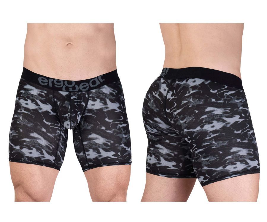  MAX SE CAMO Boxer Briefs , Color: Black, Size: XL
