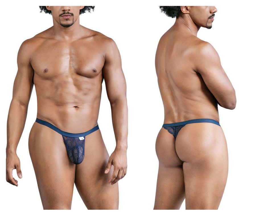  Lace Thongs , Color: Blue, Size: S/M