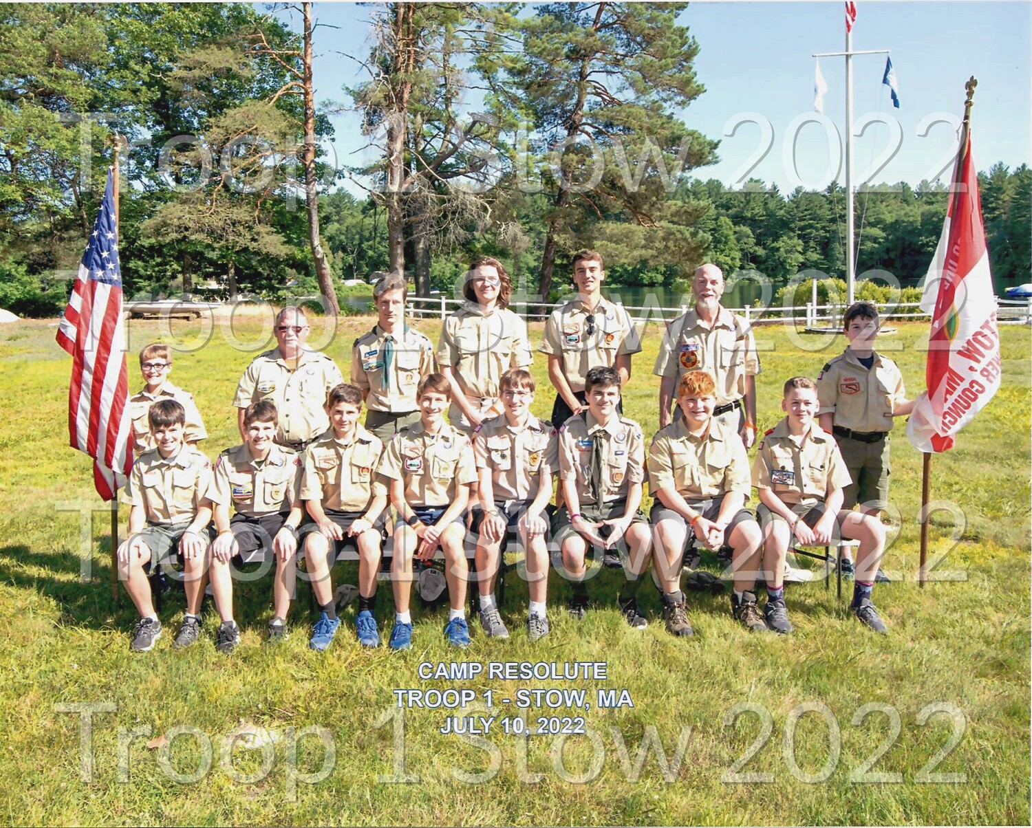 Troop Summer Camp Photo
