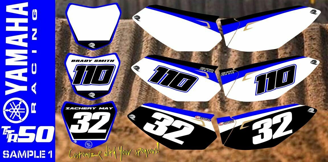 Yamaha TTR90 Number Kit