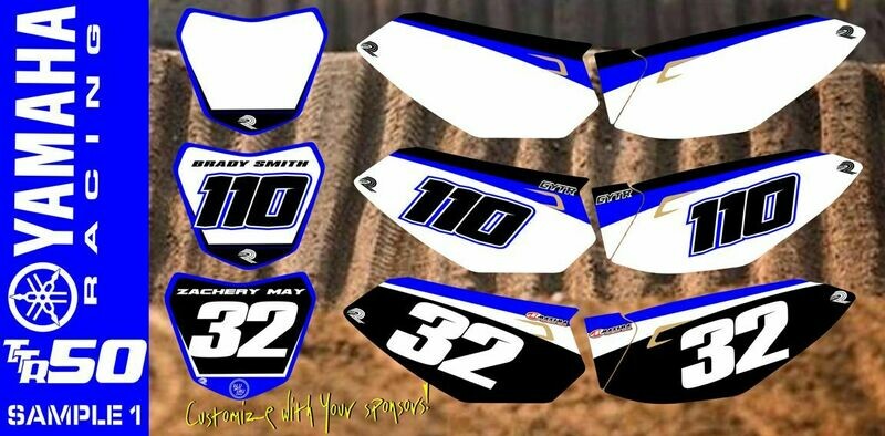 Yamaha TTR90 Number Kit