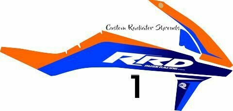 Custom Radiator/Tank Shrouds