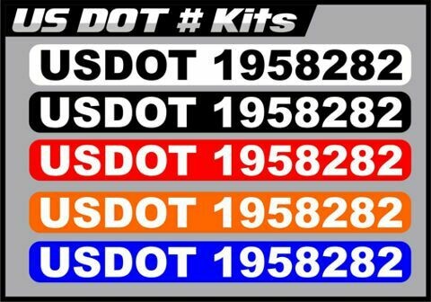 DOT stickers
