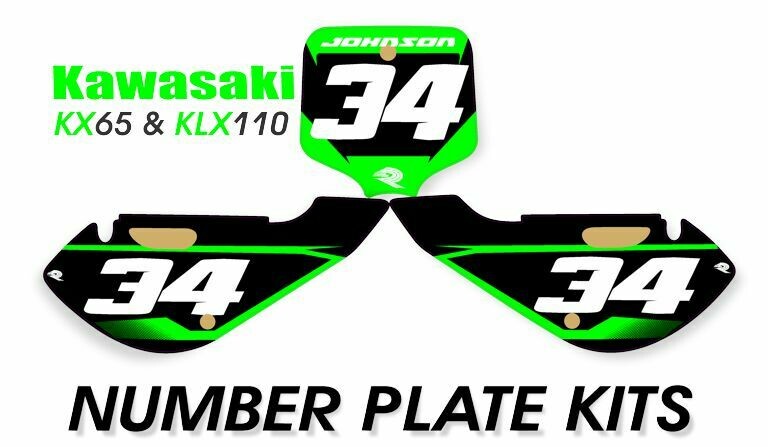 Kawasaki KLX 110 Number Kit