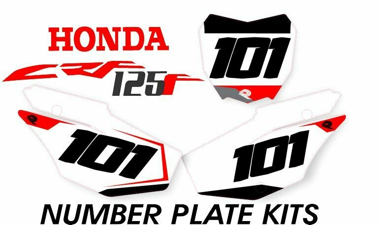 Honda CRF125f Number Kit