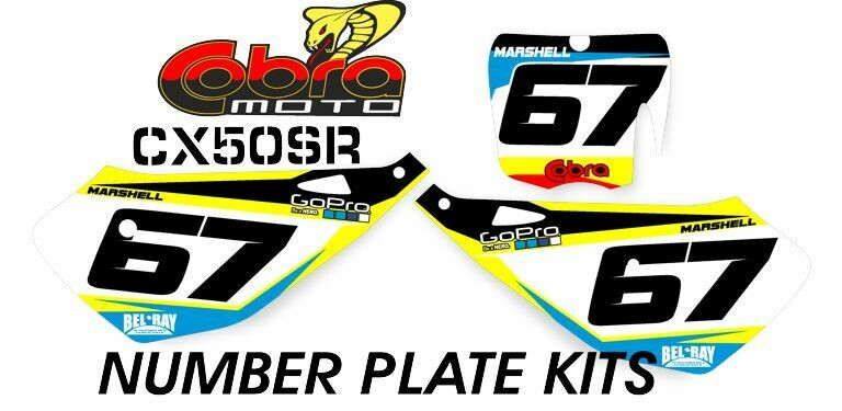 COBRA CX50sr FWE &amp; King Cobra Number Kit