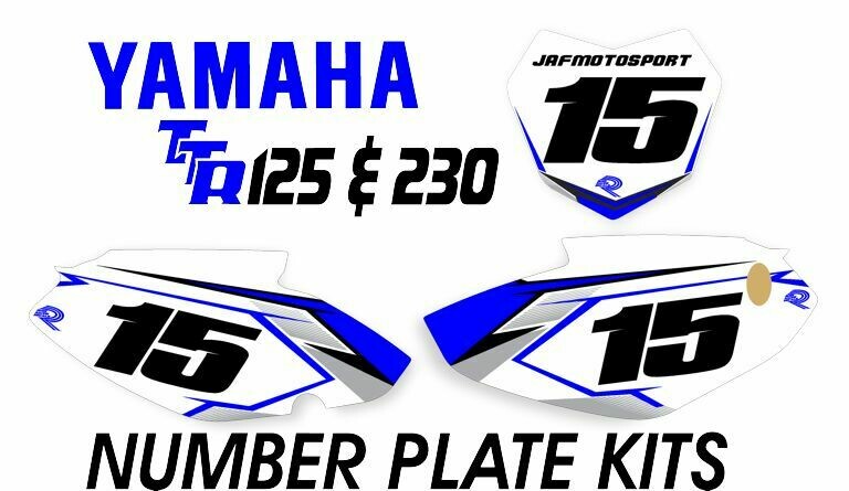 Yamaha TTR125 TTR230 Number Kit