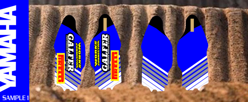 Custom fork guards Yamaha