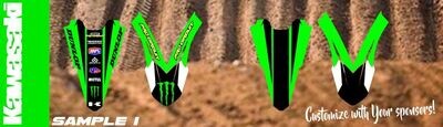 Custom Front &amp; Rear Fender Kawasaki