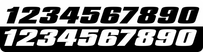 3 pack numbers