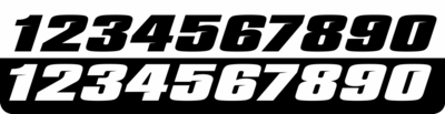 3 pack numbers