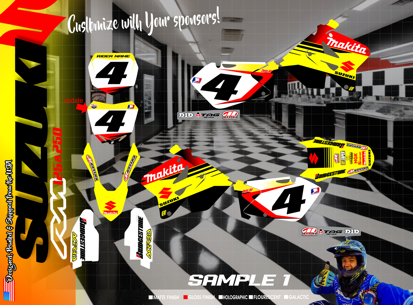 Suzuki RM125 RM250 Full Kit