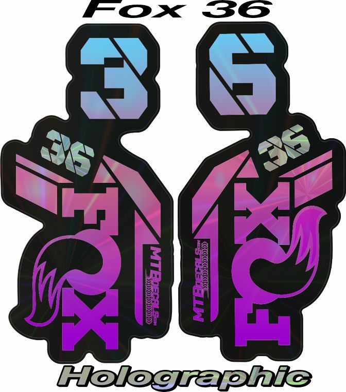 Custom Fork kit Mountain bike fork stickers