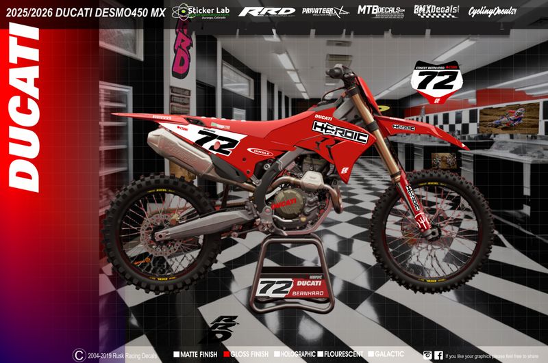 Ducati Desmo450 MX