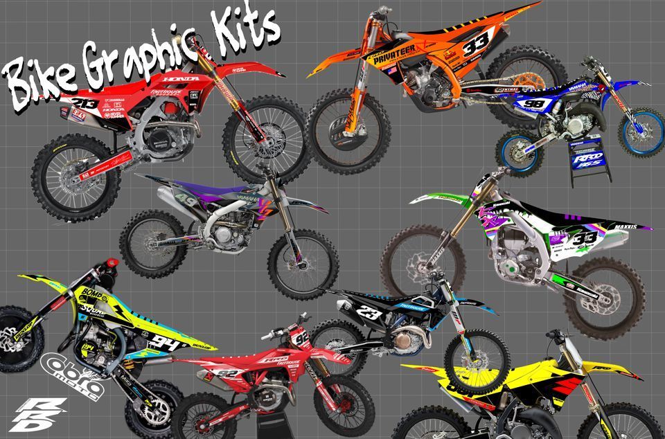 Graphics Kit Vector BIKE GRAPHIC Kits